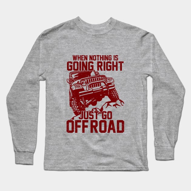 Jeep Long Sleeve T-Shirt by Gvsarts